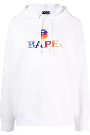 A Bathing Ape Mulher Hoodies - Logo-print hoodie