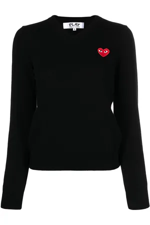 Comme des Garçons Motif V-neck jumper