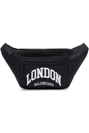 Balenciaga Homem Cintos & Suspensórios - London logo-embroidered belt bag