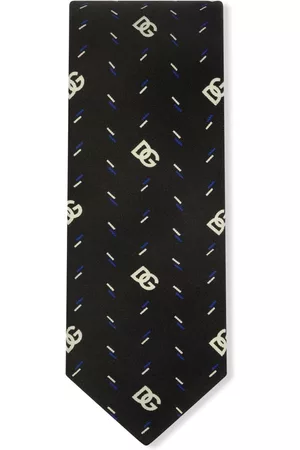 Dolce & Gabbana Logo-print silk tie