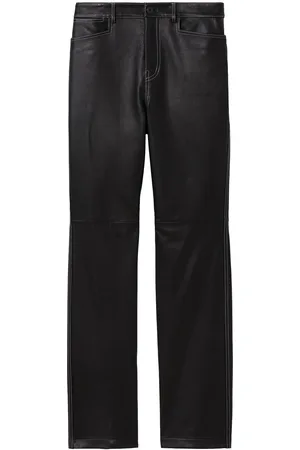 Proenza Schouler Straight leather trousers