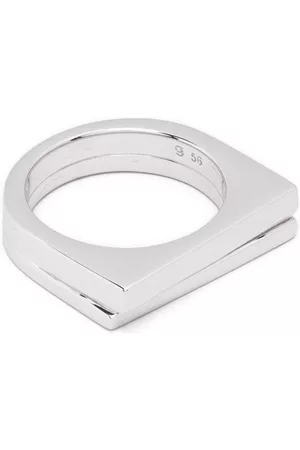 TOM WOOD Homem Anéis - Step layered ring