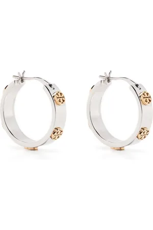 Tory Burch Small Miller huggie hoop earrings