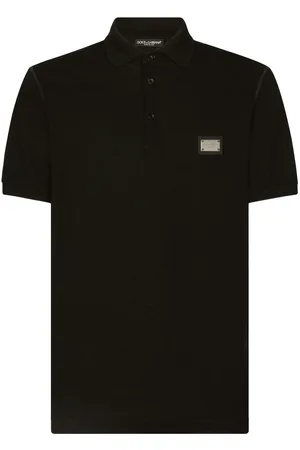Dolce & Gabbana Logo-tag piqu?? polo shirt