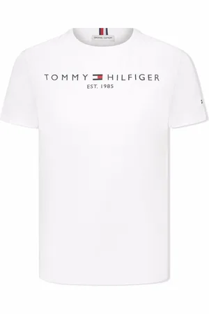 Tommy Hilfiger TEEN logo-print organic cotton T-shirt