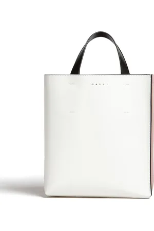 Marni Museo drawstring leather tote bag