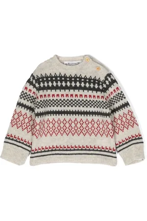 BONPOINT Berthilie intarsia-knit jumper