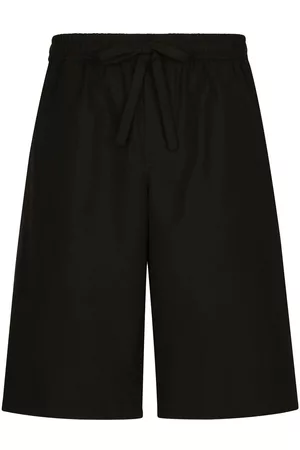 Dolce & Gabbana Logo-plaque knee-length shorts