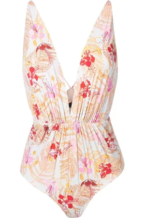CLUBE BOSSA Maio Clavert plunge one-piece