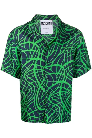 Moschino Graphic-print short-sleeved shirt