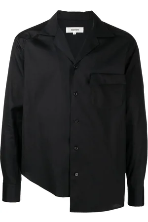 Sulvam Cut-out asymmetric shirt