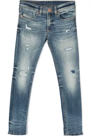 Diesel Kids 1979 Sleenker slim distressed jeans