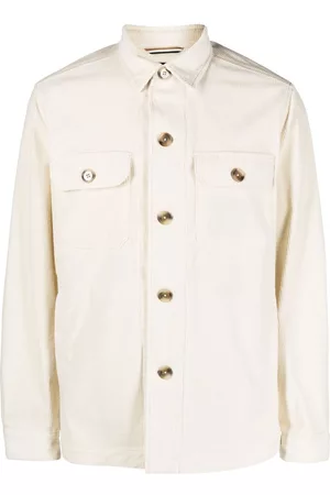 HUGO BOSS Homem Camisa Formal - Cotton shirt jacket