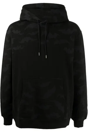 Maharishi Bat-print cotton hoodie