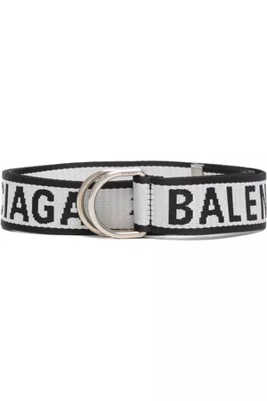 Balenciaga All-over logo-print belt