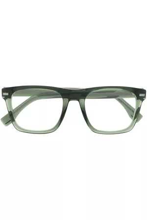 HUGO BOSS Square-frame clip-on lens sunglasses