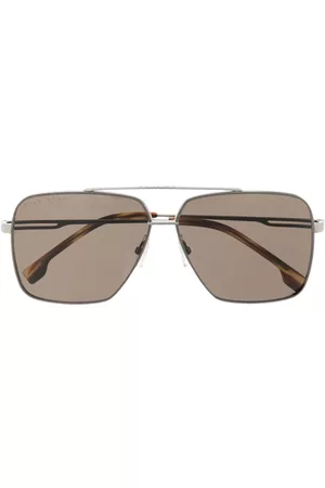 HUGO BOSS Square-frame tinted sunglasses