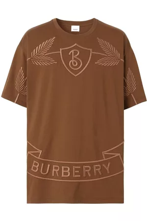 Burberry Logo-embroidered short-sleeved T-shirt