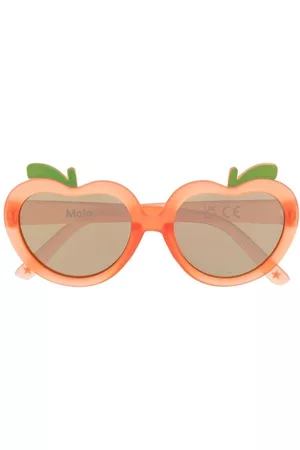 Molo Tinted oval-frame sunglasses