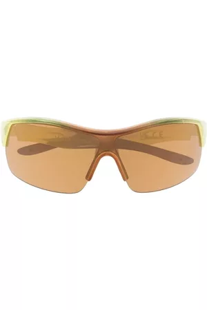 Molo Half-rim oversize sunglasses