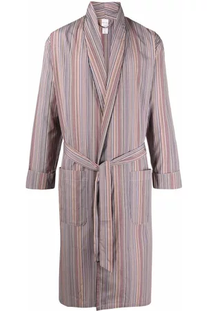 Paul Smith Homem Roupões de Banho - Vertical stripe belted robe
