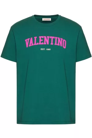 VALENTINO Logo-print cotton T-shirt