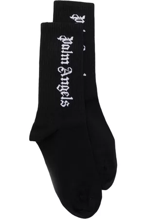 Palm Angels Logo print socks