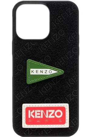 Kenzo Homem Phones - Velcro logo-patch Iphone 14 case