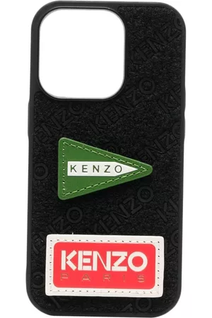 Kenzo Velcro logo-patch Iphone 14 case