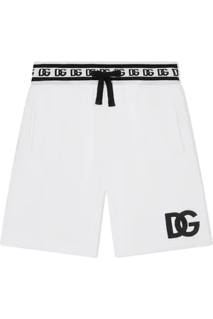 Dolce & Gabbana Logo-embroidered track shorts