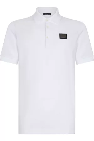 Dolce & Gabbana Logo plaque polo shirt