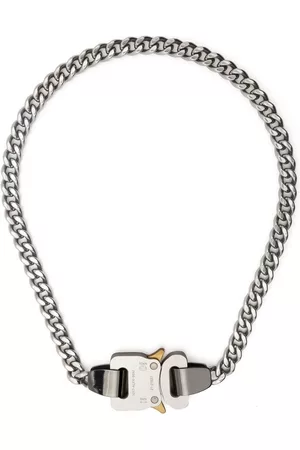 1017 ALYX 9SM Homem Colares - Rollercoaster buckle curb chain necklace