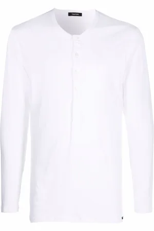 Tom Ford Round-neck Henley T-shirt