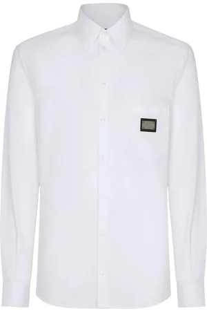 Dolce & Gabbana Logo-plaque pocket shirt