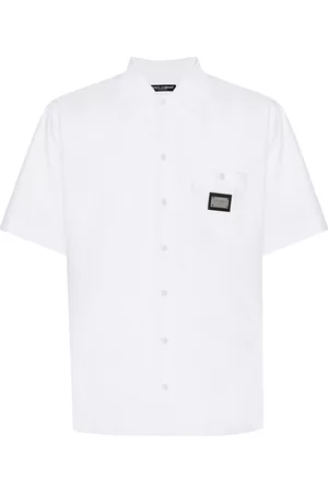 Dolce & Gabbana Logo-plaque short-sleeved shirt