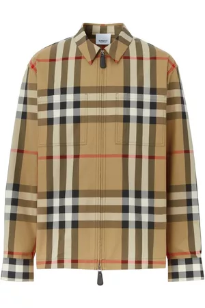 Burberry Exaggerated-check jacket