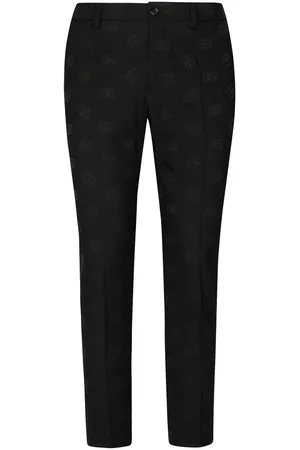 Dolce & Gabbana DG Monogram jacquard wool trousers