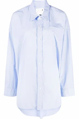 R13 Pinstripe cotton shirt