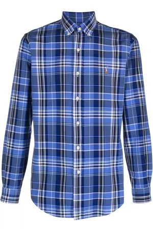 Ralph Lauren Homem Camisas de Manga comprida - Check-print long-sleeve shirt