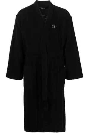 Karl Lagerfeld Ikonik 2.0 Karl-embroidered bath robe