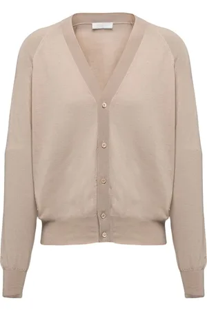 Prada Worsted-wool V-neck cardigan