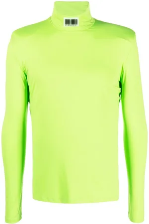 VTMNTS Barcode turtleneck jumper