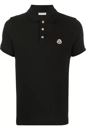 Moncler Homem Camisa Formal - Logo patch polo shirt