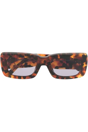 Linda Farrow X The Attico Marfa tortoiseshell sunglasses
