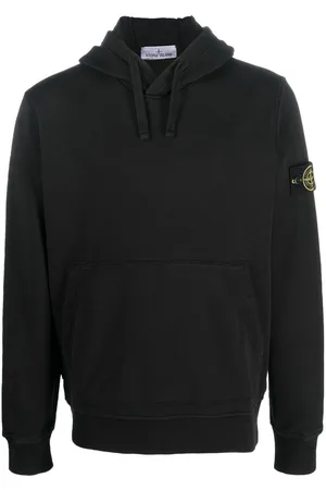 Stone Island Compass-patch drawstring hoodie