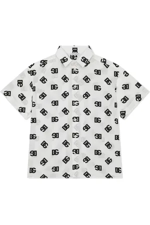 Dolce & Gabbana DG-logo poplin shirt