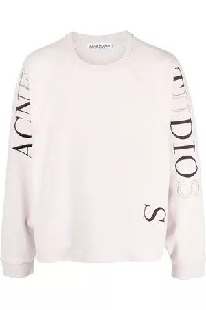 Acne Studios Logo-embroidered fleece sweatshirt