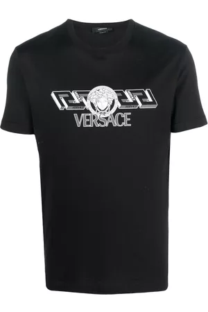 VERSACE Logo-print T-shirt