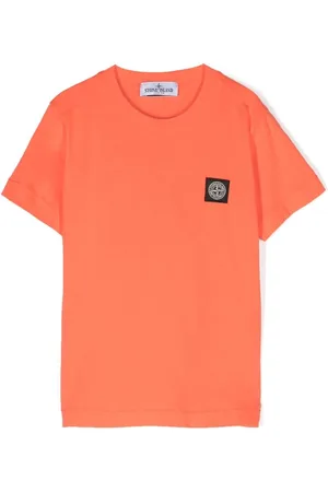 Stone Island Logo-patch round-neck T-shirt