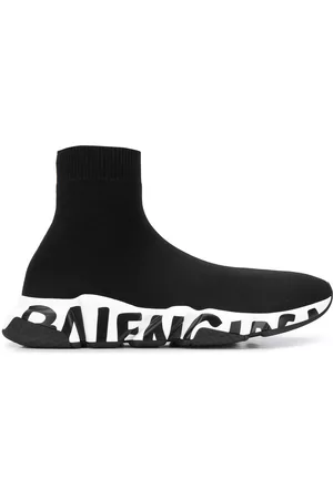 Balenciaga Speed knit logo print sneakers